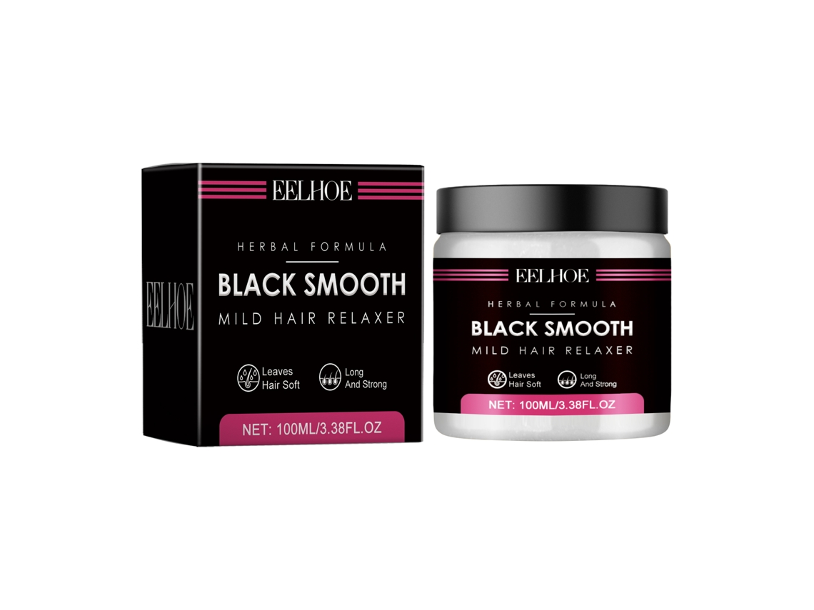 Crema alisadora para el cabello