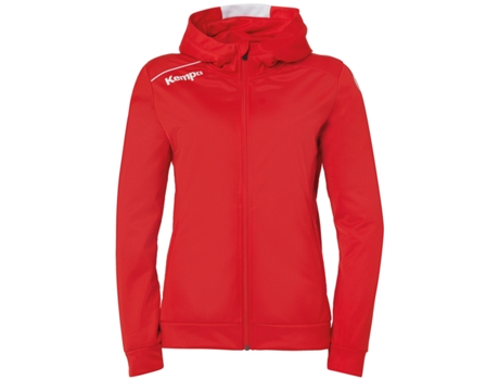 Sudadera de Mujer CMP Capucha Universitario Superdry Script Rojo (XS)