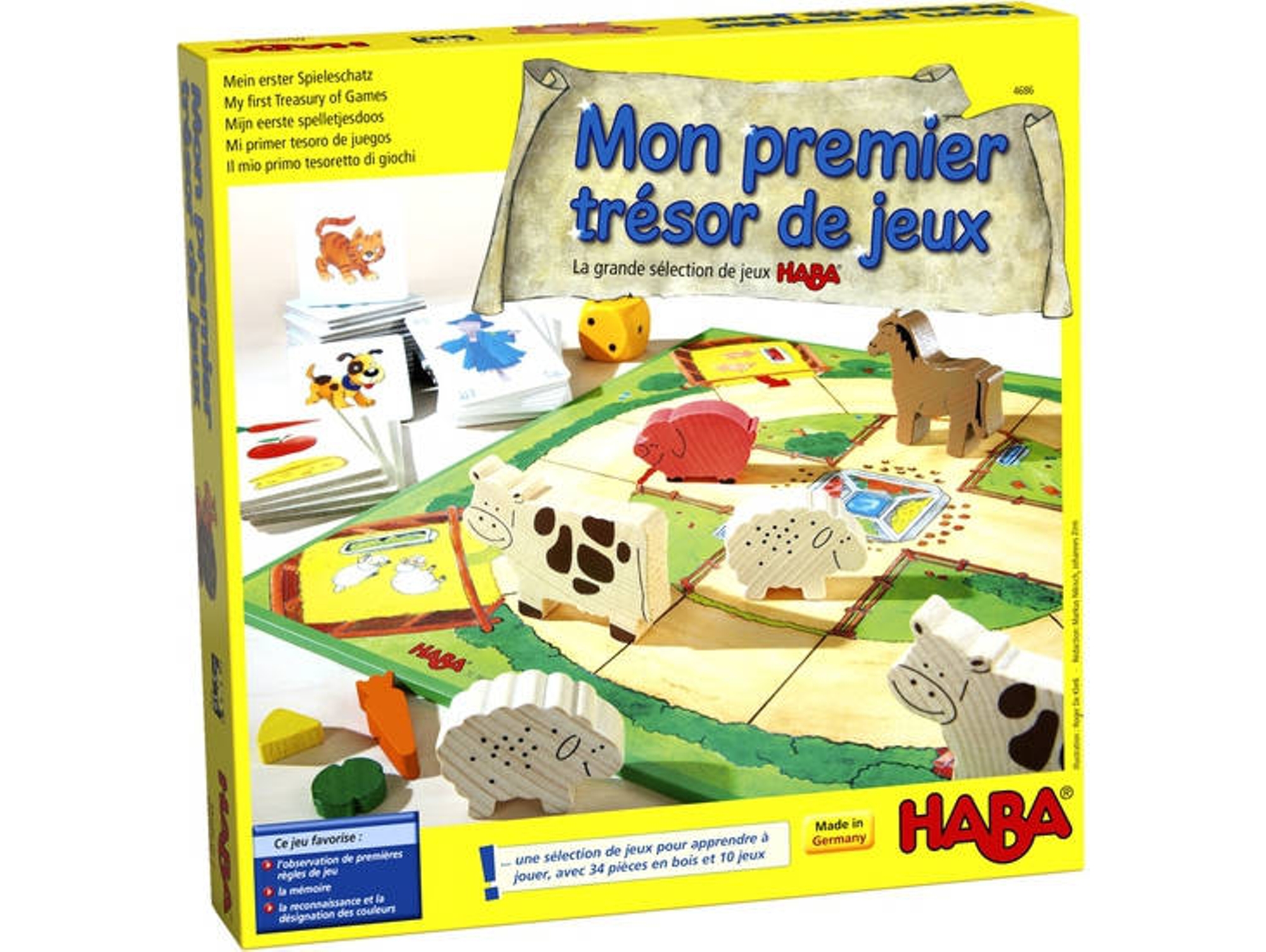 Juego de Mesa HABA 004686 (Edad Mínima: 4)