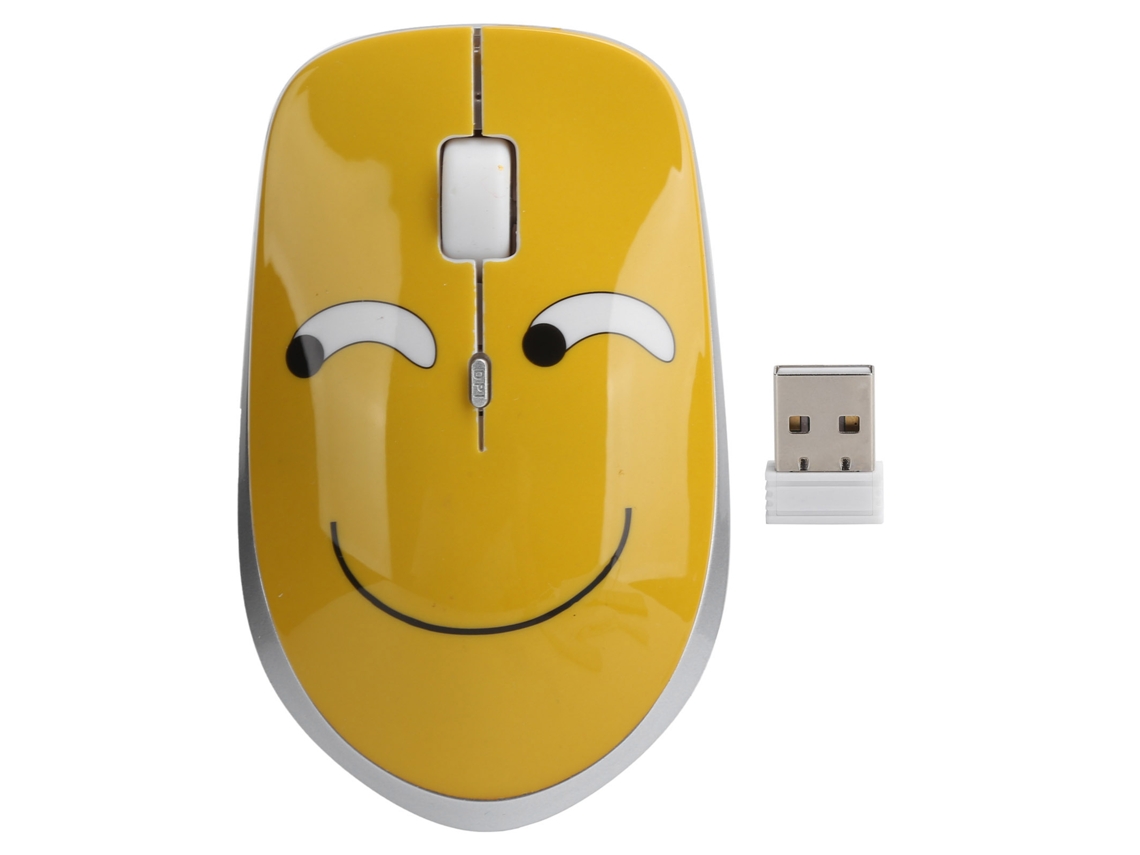 Ratón inalámbrico estándar, bonito, 3 velocidades, DPI, rueda silenciosa, accesorios para ordenador