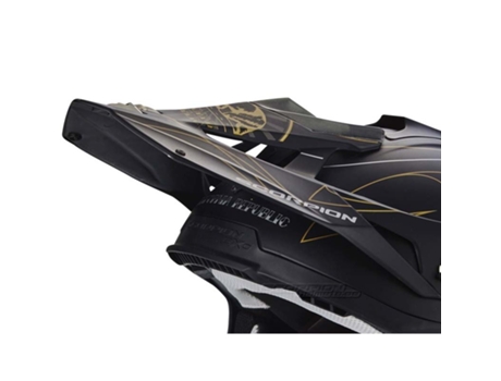 Visera para casco de moto Scorpion VX-15 Evo Air Goldenstate Peak
