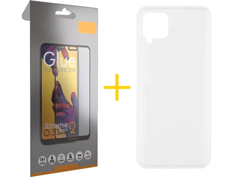 Carcasa + Protector de Pantalla para Huawei P40 Lite SKYHE Transparente Mate