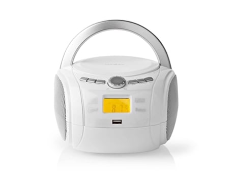 Reproductor de CD Boombox NEDIS Spbb100Wt