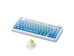 Teclado Mecánico Aula F75 Con Estructura De Junta Inalámbrica Y Conectividad De Tres Modos, Teclado Para Juegos De 99 Teclas Con Bajo Retardo Y Efect