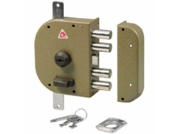 Tirador Puerta Cr Serture 3250 C Serrature Cr -Para Aplicar Con Cerradura Entrada/60 Mm Izquierdo