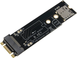 Tarjeta Adaptadora Pcie 2280 B Para Módulo De Red 3042 3052 Con Placas Base Ignífugas De 94 V.