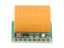 Módulo Relé Señal Dpdt 12vdc Placa Interruptor Selector 2 Canales Para Motor Led Quadricóptero