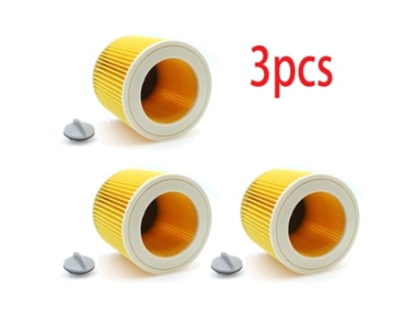 Para aspiradoras Karcher, piezas de cartucho, filtro Hepa Wd2250 Wd3.200 Mv2 Mv3 Wd3 Karcher, piezas de filtro, filtros de aire y polvo