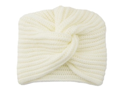 2026-gorro De Lana Tejido Para Mujer Con Torsión Cruzada, Bandeau Casual Y Elegante