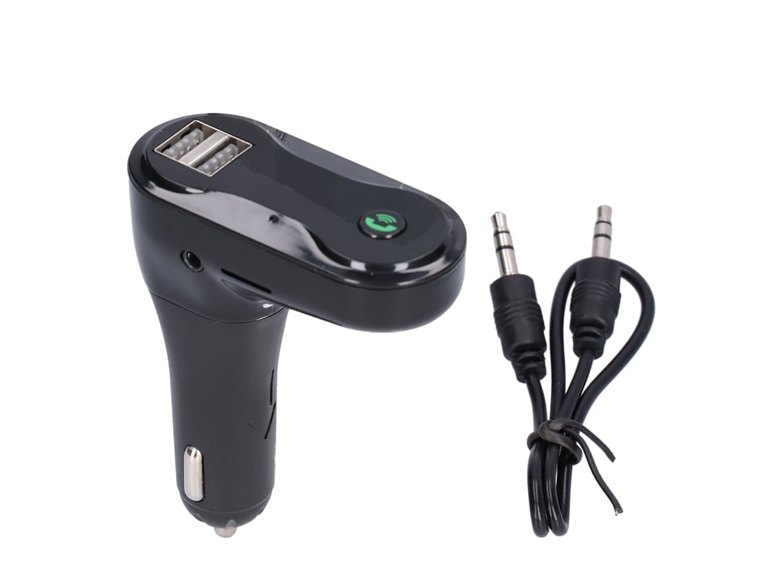Adaptador Bluetooth Para Carro C6 Transmissor Fm Player Mp3 Sem Fio Handsfree Veículo Eletrônico
