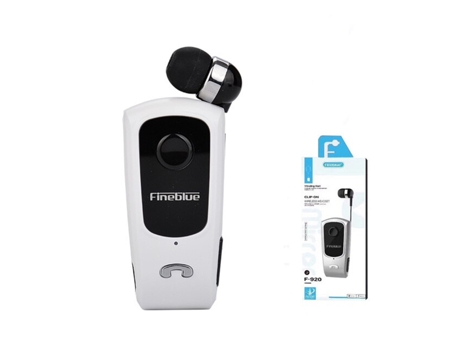 Auricular Bluetooth con Cable y Clip para Oreja FINEBLUE F920