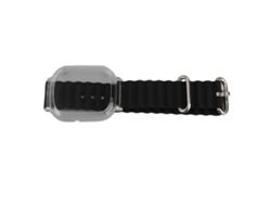 Reloj De Cuarzo Para Hombre Con Rueda De Tres Zonas Horarias Y Brazalete De Acero Inoxidable (azul Plateado)