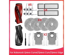 For Qrevo Curve/qrevo Curv/qrevo Edge Robot Vacuum Cleaner Main Side Brush Hepa Filter Mop Pads Dus