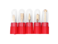 Conjunto de 5 Brocas de Corte Duplo para Polimento e Escultura, Ferramentas Rotativas