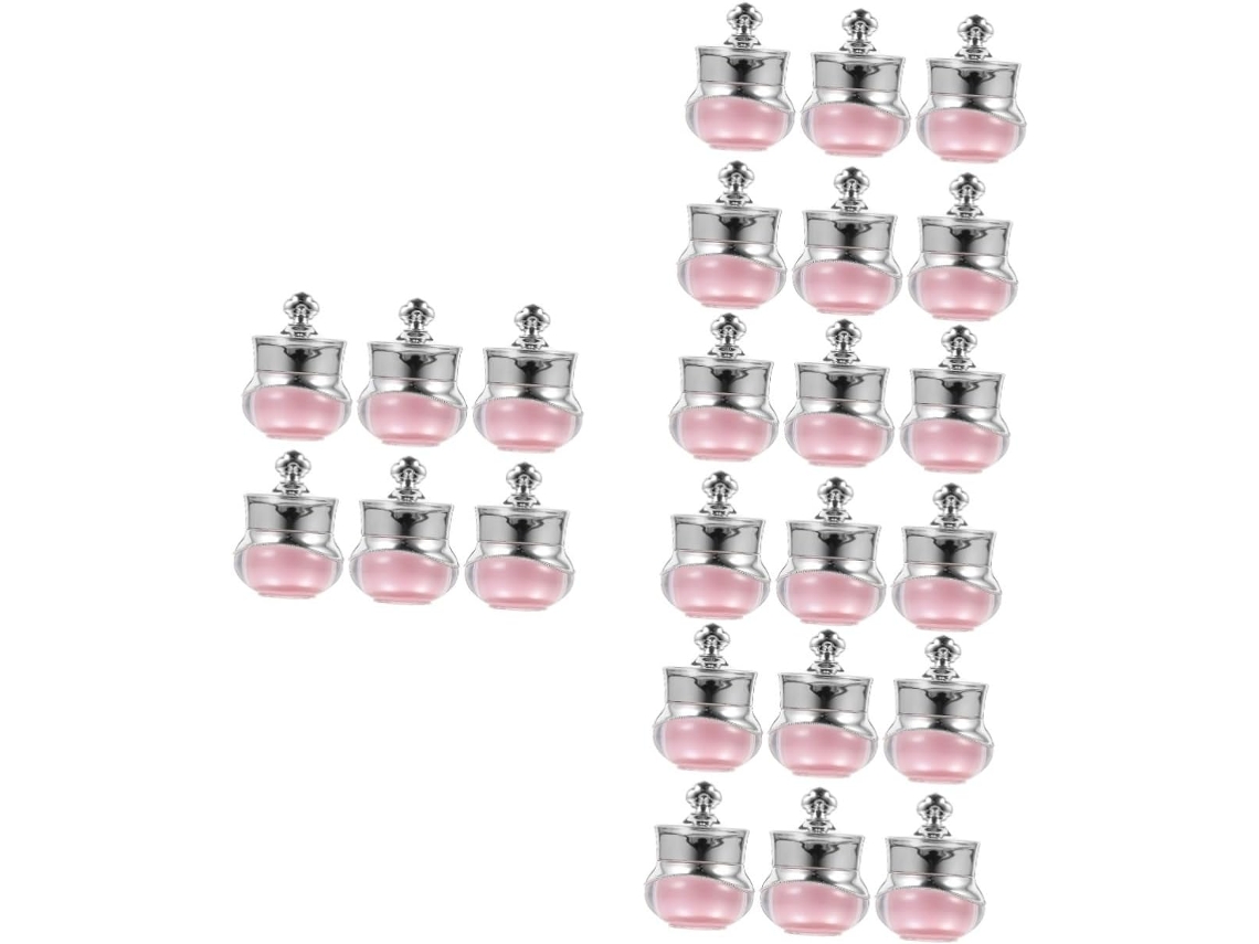 De 4 Potes Vazios Para Creme De Leite Com Tampas, Recipientes Práticos Para Creme De Leite.