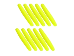 2026rebe-100pcs Indicadores De Pesca De Gota Resistente Flotadores Bobber Accesorios De Pesca (amarillo L)