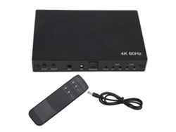 Conmutador/divisor De Interfaz Multimedia Hd 4k 60hz 2x2 3d Hdr10 Hdcp2.2 Enchufe Uik 100-240v