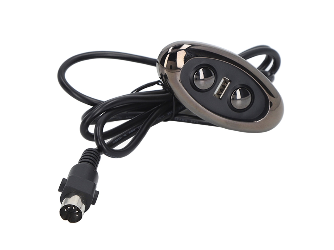 Controlador eléctrico para sofá con retroiluminación LED, puerto USB e interruptor | Sin marca