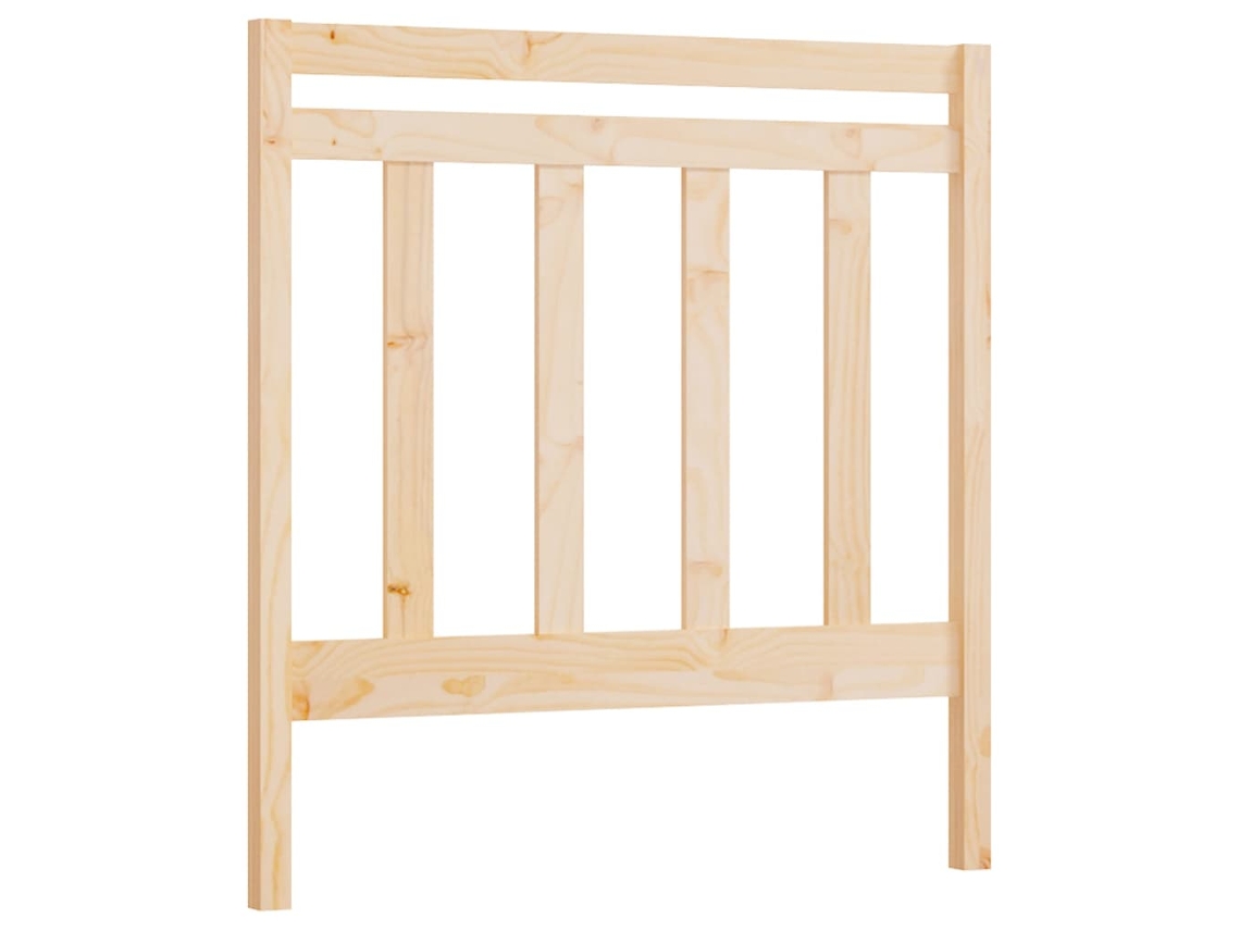 Cabecero de cama 95x4x100 cm Pino macizo MAISON EXCLUSIVE