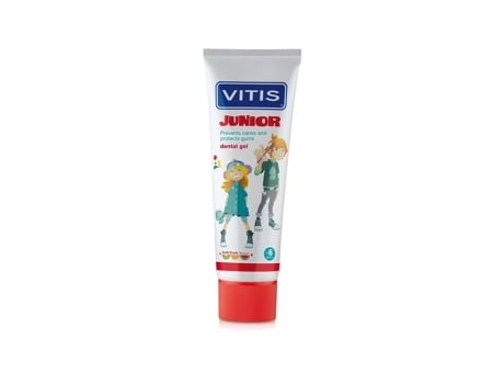 Pasta de Dientes DENTAID Vitis Junior Tutti-Frutti 75 mL