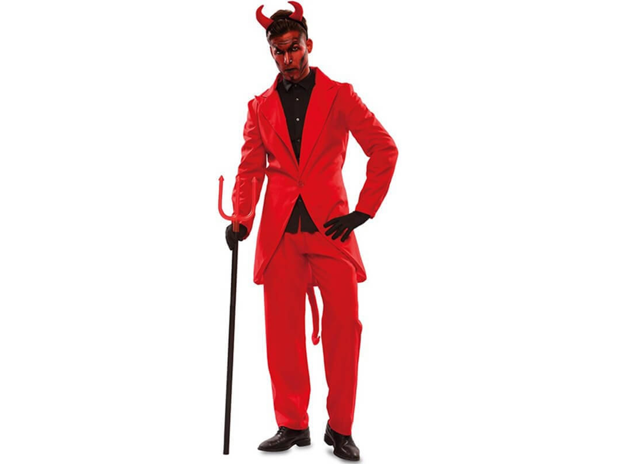 Disfraz de Hombre DISFRAZZES Demonio Elegante (Talla: XL)