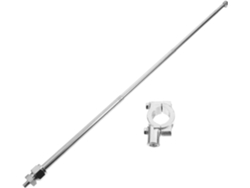 Soporte De Bandera De Aluminio Ajustable Y Extensible Para Bicicleta