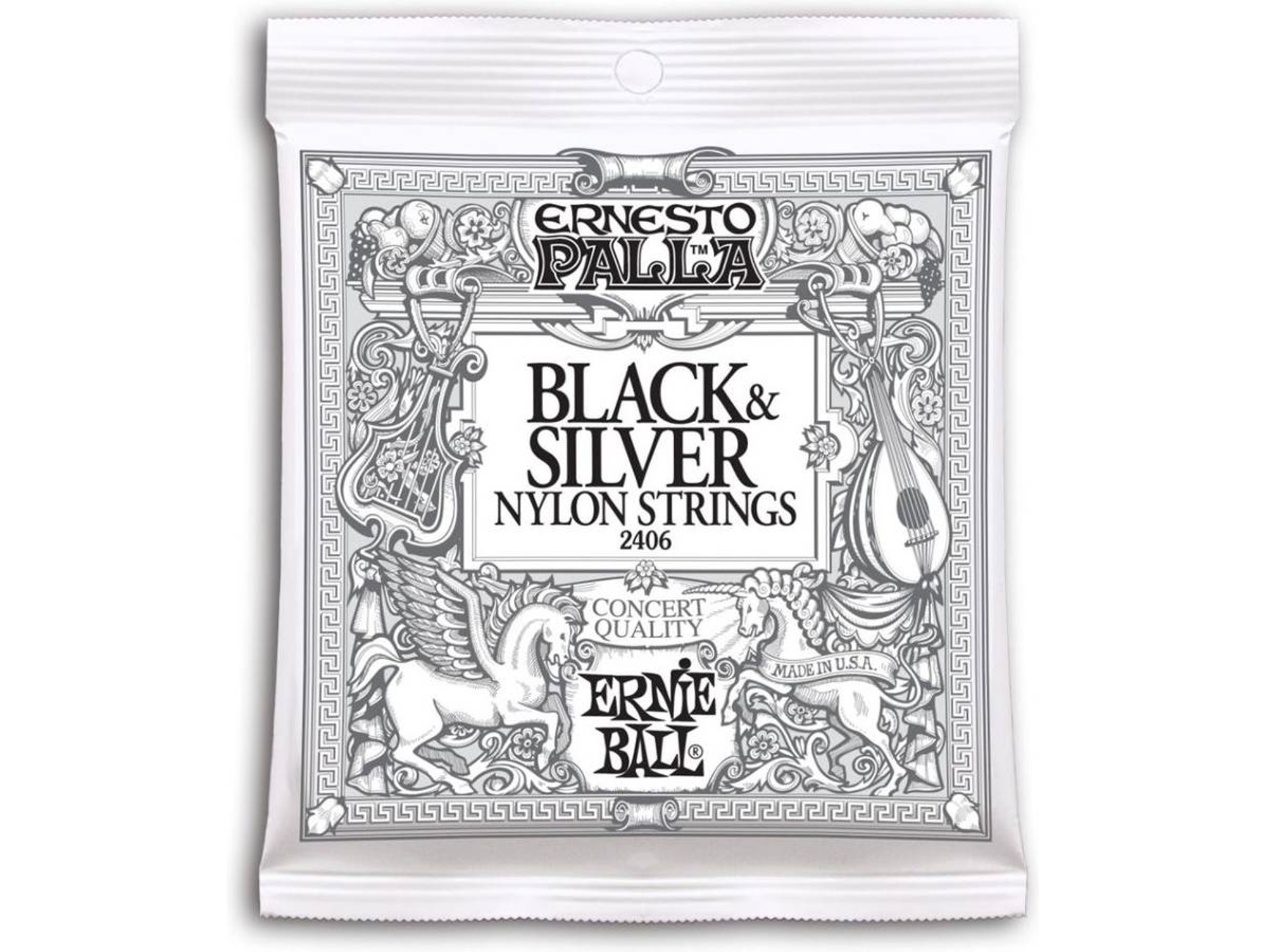 Juego de Cuerdas ERNIE BALL Ernesto Palla (.028 - .032 - .040 - .030 - .035 - .044 - Nylon)