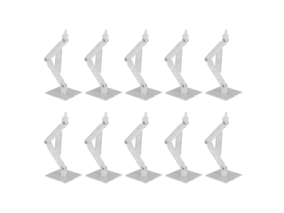 Soporte De Exhibición Para Figuras De Acción, 10 Piezas, Alta Estabilidad, Base Transparente Para Figuras De 6 Pulgadas.