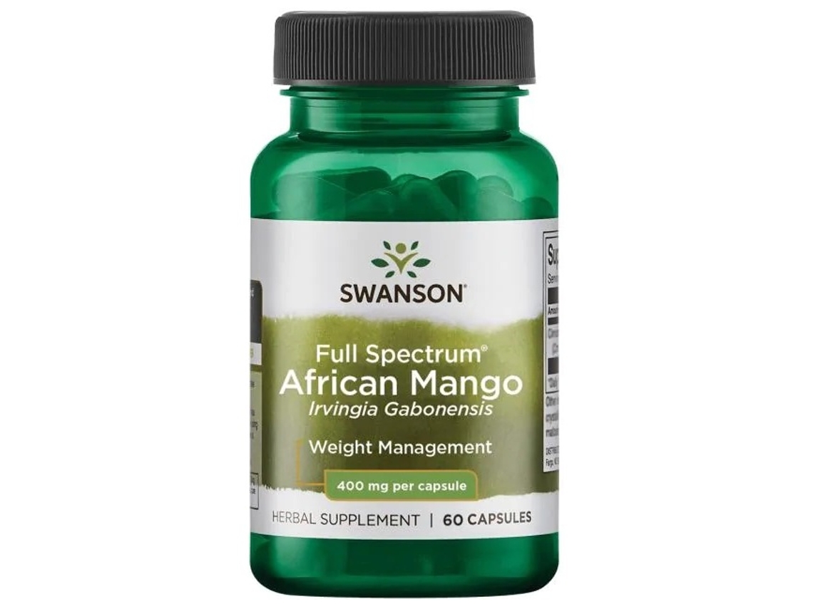 Full Spectrum African Mango 400 Mg 60 Cápsulas SWANSON