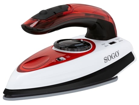 Plancha de Viaje SOGO PLA-SS-6175 (1100 W - Base Cerámica)