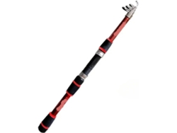 Juego De Cañas Pesca Sea Pole, Caña Lanzar Portátil, Fibra Vidrio Con Control Remoto, Kit Completo (rojo, 1...