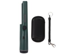 Detector De Metales Portátil Con Puntero De Precisión Para Búsqueda De Tesoros Y Seguridad - Verde Militar