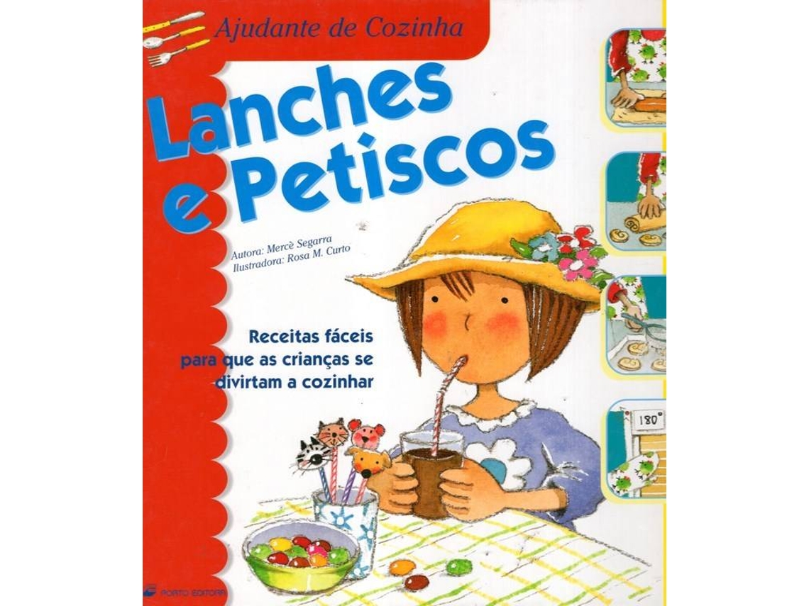 Libro Lanches E Petiscos de Mercè Segarra (Portugués)