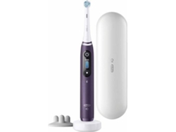 Cepillo de Dientes Eléctrico ORAL B iO 8 Violet + Soporte para recargas