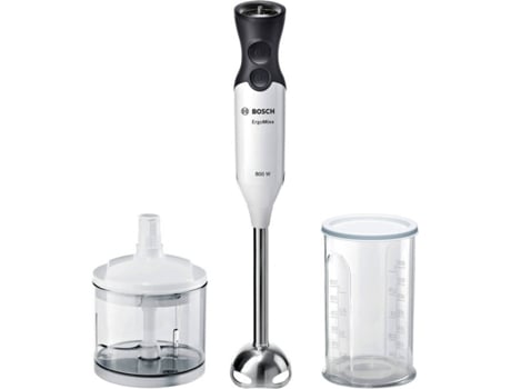 Batidora de mano + Accesorios BOSCH MS6CA4120 ErgoMixx (800 W - Blanco)