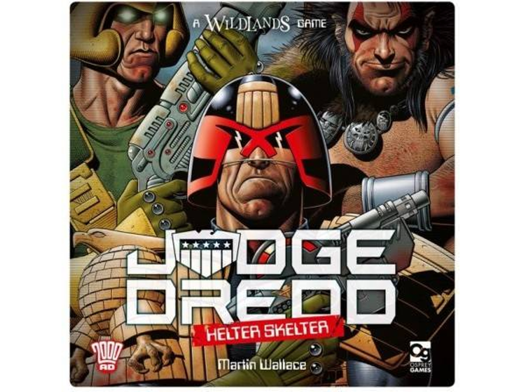 Juego de Mesa OSPREY GAMES Judge Dredd: Helter Skelter (Inglés - Edad Mínima: 13)