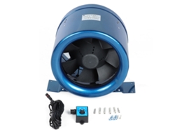 Ventilador de conducto de 10 pulgadas, 150 W, 3200 RPM, 1065 CFM, 220 V CA