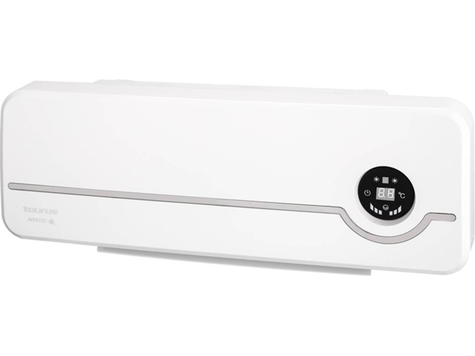 Calefactor Baño Taurus rcmb23 2000w temporizador 8h de pared 23 2 potencias pantalla led termostato clase blanco cerámico radiador 935017 2000 20 m² ceramico max. tecnologia ptc