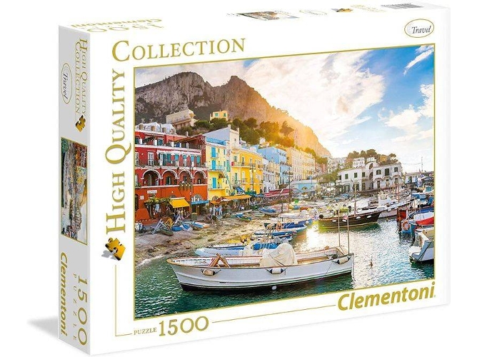 Puzzle CLEMENTONI Capri (1500 Piezas)