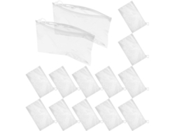 Estuche Transparente Cremallera Para Escolar Compacto
