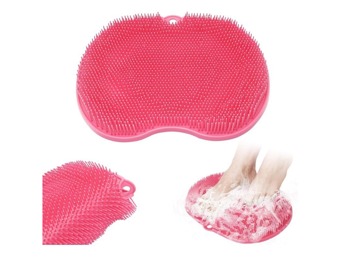 Masajeador De Pies Para La Ducha, Cepillo Para Pies, Limpiador De Pies Con Ventosas.