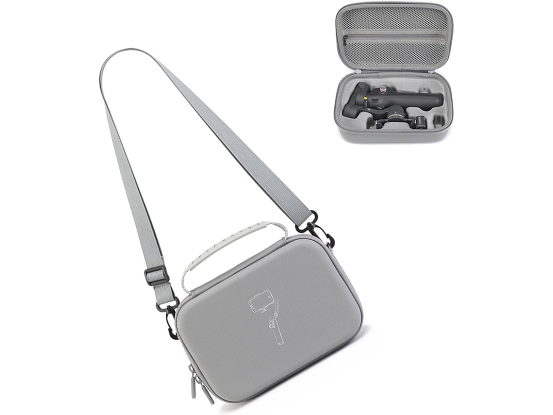 Bolsa De Almacenamiento Compacta Para Estabilizador Om7/om7p/om8 Con Múltiples Compartimentos Y Bolsillos Para Accesorios.