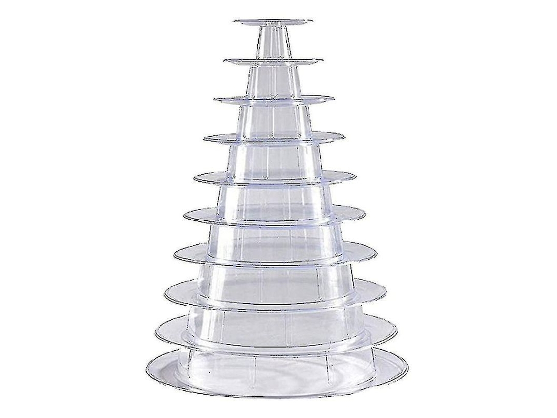 Torre De Cupcakes De 10 Niveles Para Decoraciones De Bodas Y Cumpleaños - Aespa