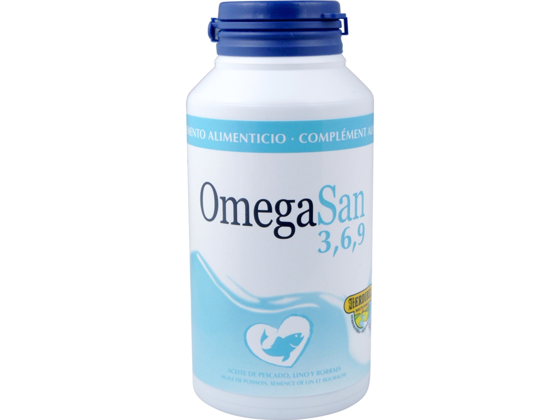 Complemento Alimentar HERDIBEL Omegasan 3 6 9 100 X 1400 Mg