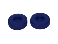 2 Almohadillas De Repuesto Para Auriculares Inalámbricos Supraaurales Solopro (azul Oscuro)