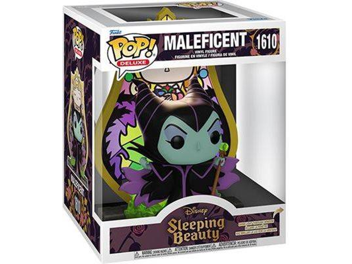 Figura FUNKO Pop! Deluxe: Sleeping Beauty - Maleficent  Stained Glass (Posible Chase)