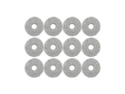 12pcs Replacement Parts Mop Pad For Deebot X2 / X2 Pro / Dex86 Robot Vacuum Cleaner Washable Mop