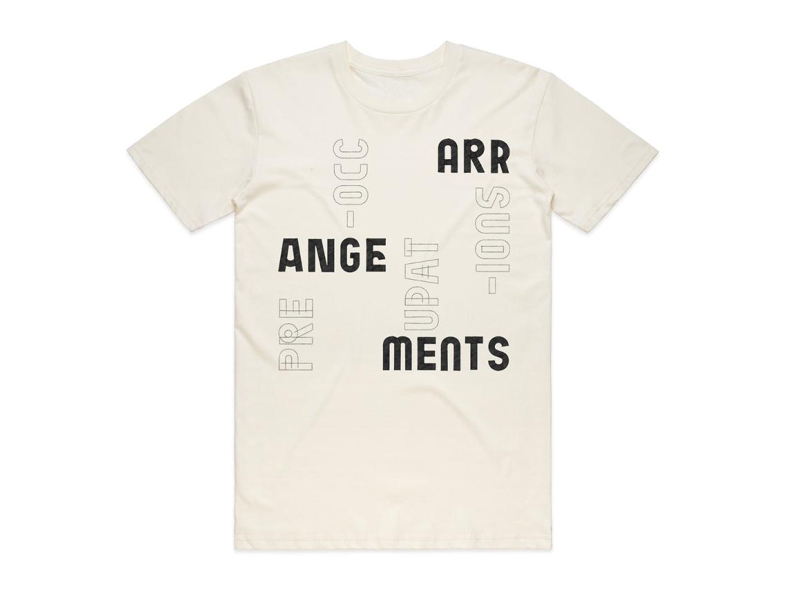 Preoccupations Arrangements T-shirt Rockinstone Unisex Adults Best Sellers Size:m