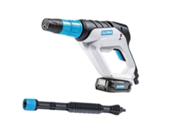 GLORIA - MultiJet 18V - Sistema de limpeza de pressão móvel multifuncional (bateria de 2 -5Ah e carregador fornecidos)