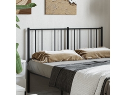 Cabecero De Metal Negro 135 Cm